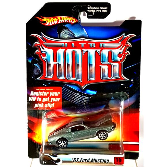 Hot Wheels Ultra Hots '67 FORD MUSTANG #15, New, See Pics/Description! - Picture 1 of 4